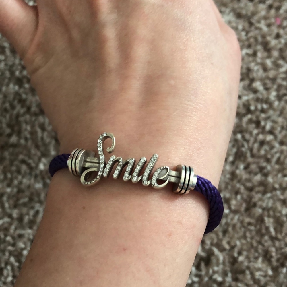 Smile rope bracelet